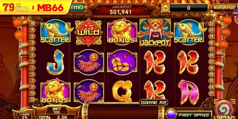Chọn game quay hũ 79KING tỷ lệ RTP cao khi chơi